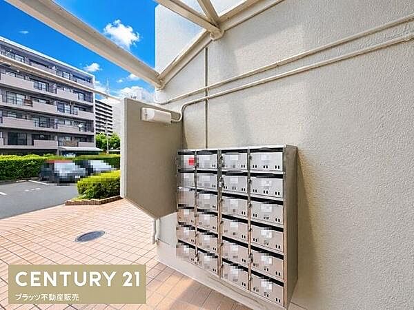 集合ポストの写真です。