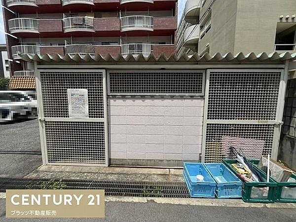 ゴミ置き場の写真です。