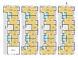 志村ハイツ 1Kの間取図画像