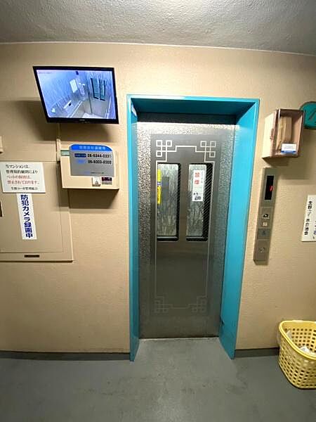 【エレベーター】マンションにはエレベーターがあり荷物が多い時も便利です！