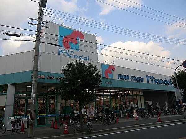 万代巽西店まで515m