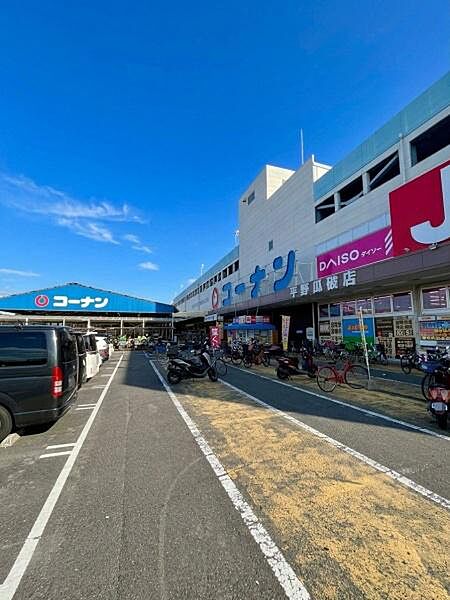 ホームセンターコーナン平野瓜破店まで1386m、ホームセンターコーナン平野瓜破店