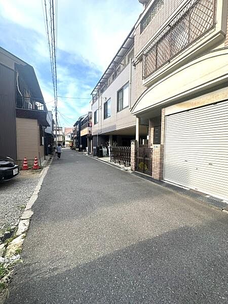 【前面道路】公道西側　幅員約4．0ｍ