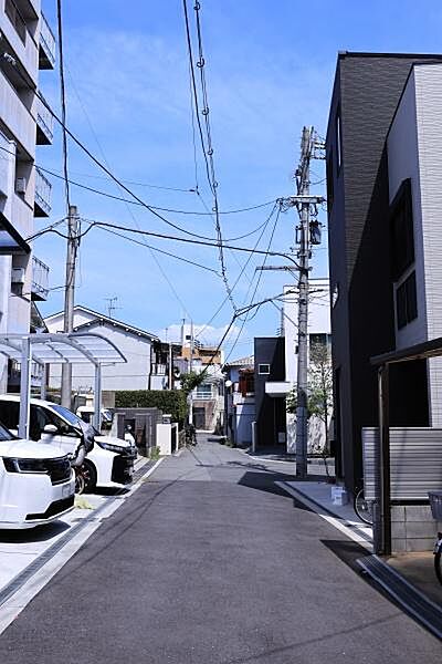 【前面道路】北側　幅員約5．4ｍ西側　幅員約3．8ｍ