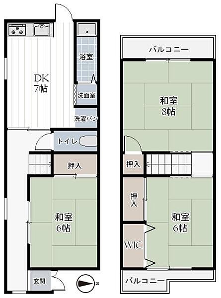 間取り：327001686037