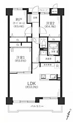 間取図画像 2SLDK