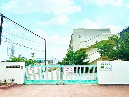 堺市立五箇荘中学校まで1700m
