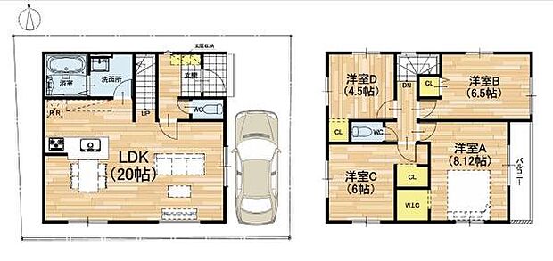 専有面積:100.19平米 間取り:4LDK!
