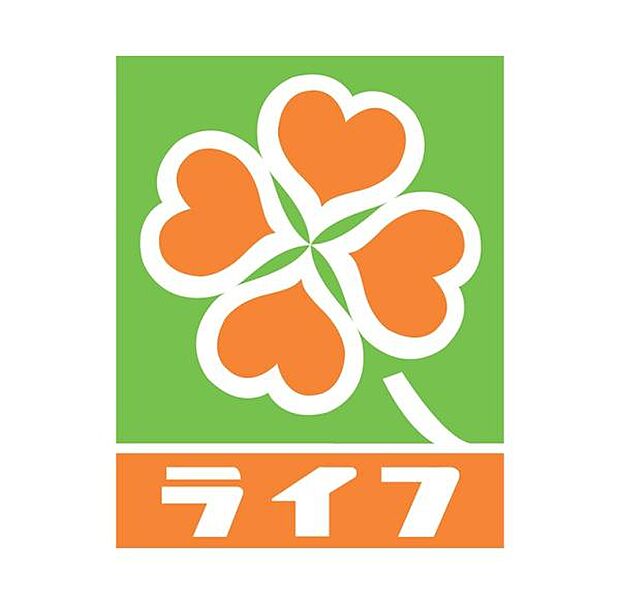 ライフ北野田店まで1280m