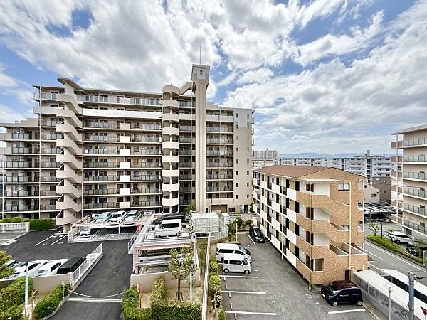 8階建て5階からの景色♪南東向きバルコニー！