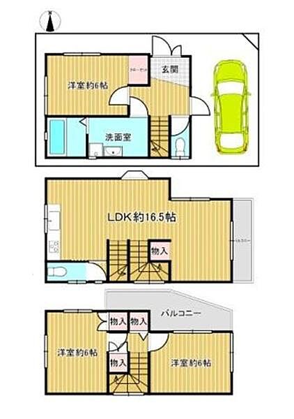 間取り：327002355587