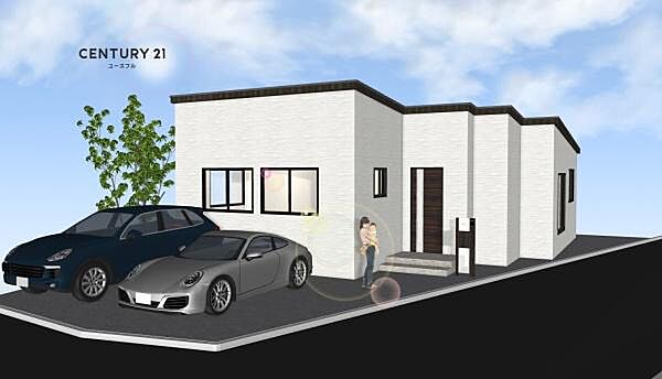 □建築プラン例□建物価格：2、300万円延床面積：98.82平米間取り：4LDK