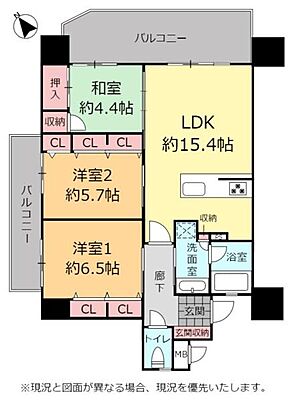 間取り レーヴ首里石嶺本通り2 12階/-