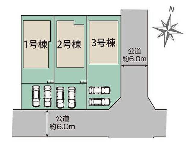 駐車2台可能！(車種による)