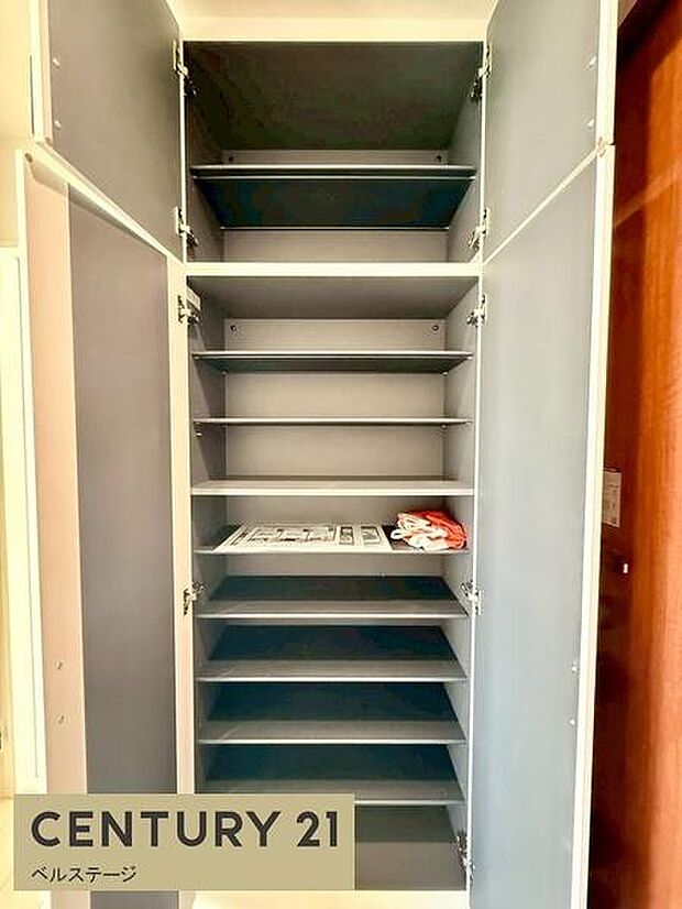 シューズもたくさん収納できます!