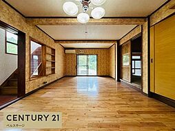 JR内房線　富津市梨沢　中古戸建 7DKのリビング/ダイニング