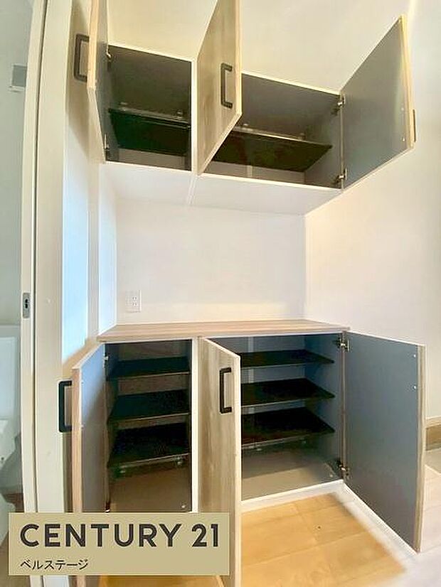 シューズもたくさん収納できます!