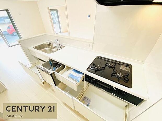 同仕様　料理しながら全体を見渡せます！