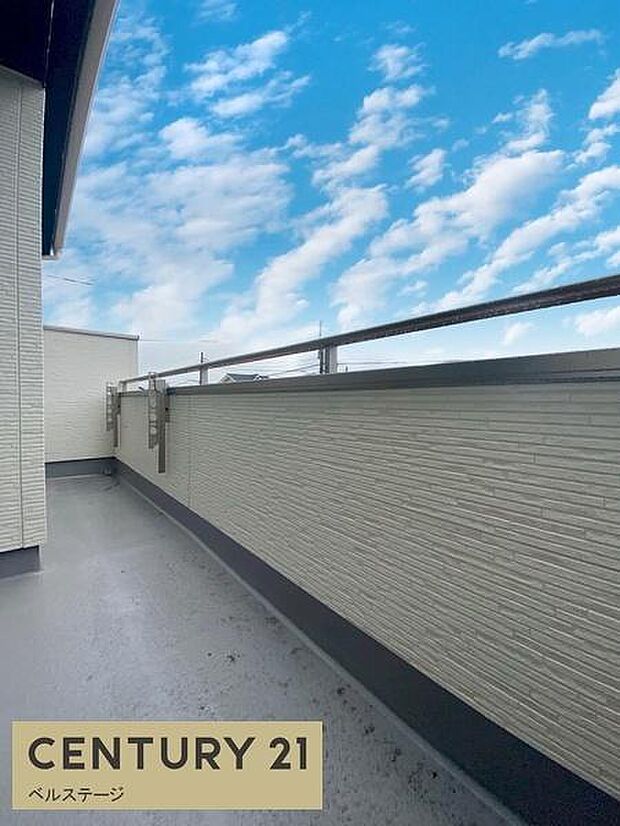 日当たり・通風良好なバルコニー!