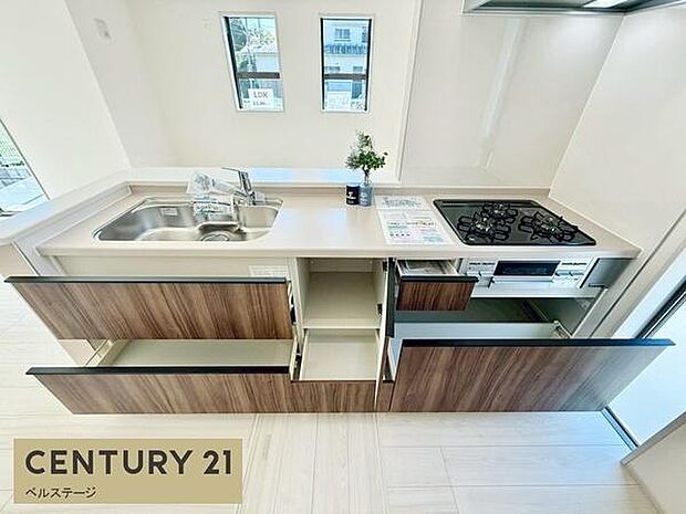 お洒落なカウンターキッチン