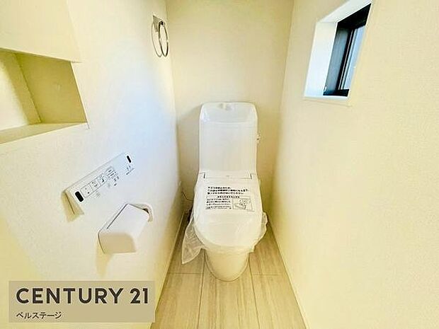 機能性と清潔感を兼ね揃えたトイレ空間