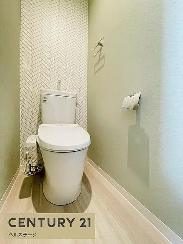シンプルで落ち着きのあるトイレ！