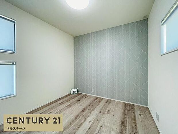 明るい洋室で気分も上がります！