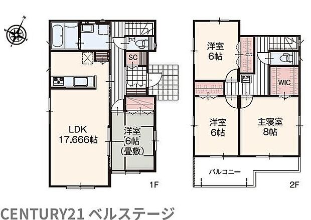 こだわりの間取りで住み心地快適