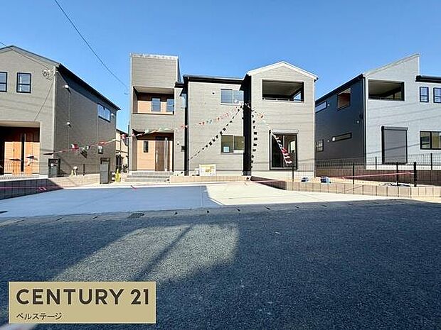 ゆとりのある駐車スペース！