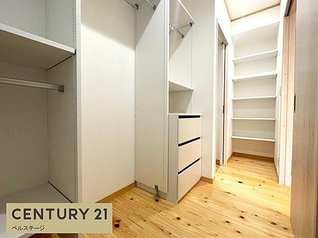 大容量の収納が沢山ある間取で嬉しい！