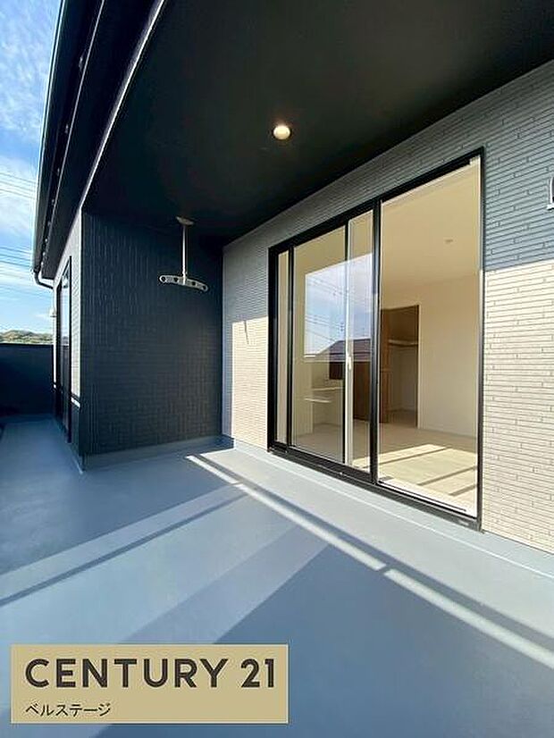 日当たり・通風良好なバルコニー！