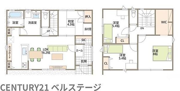こだわりの間取りで住み心地快適