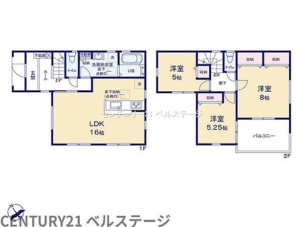 こだわりの間取りで住み心地快適