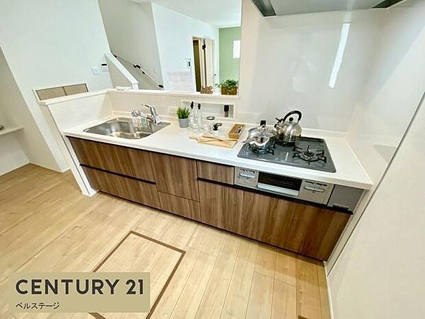 広いキッチンで楽しく料理ができます！