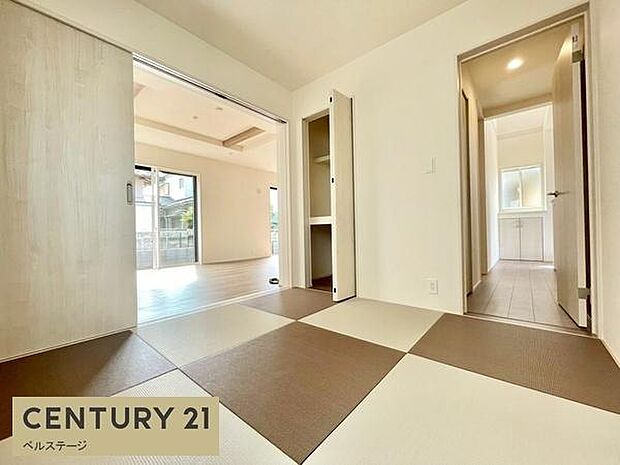 畳スペースでまったり！癒される空間です。