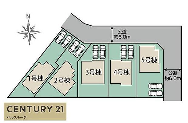 駐車2台可能！3号棟になります！