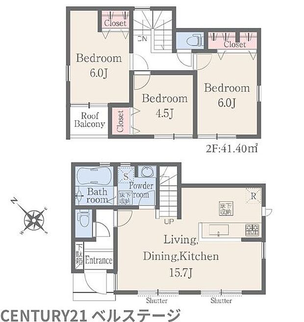 こだわりの設計でのびのび空間