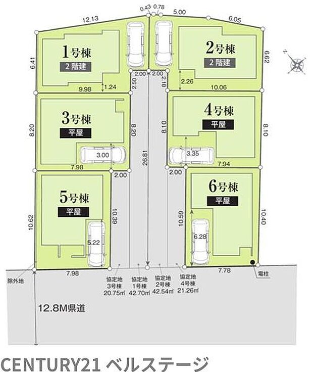区画図です！4号棟になります！