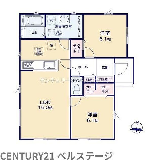 こだわりの間取りで住み心地快適