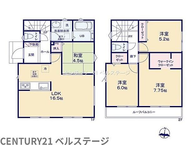 こだわりの間取りで住み心地快適