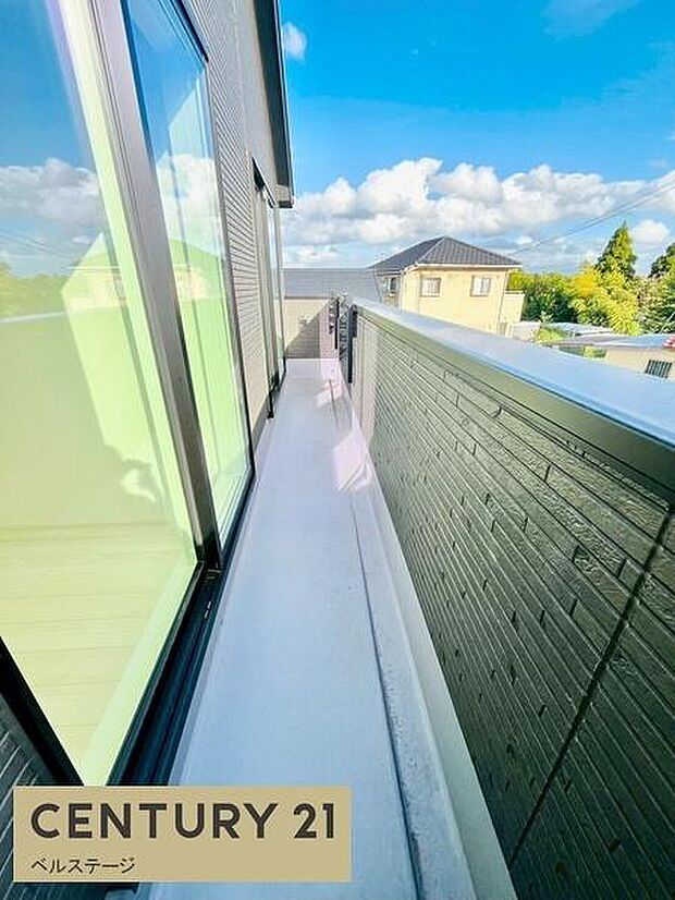 日当たり・通風良好なバルコニー！