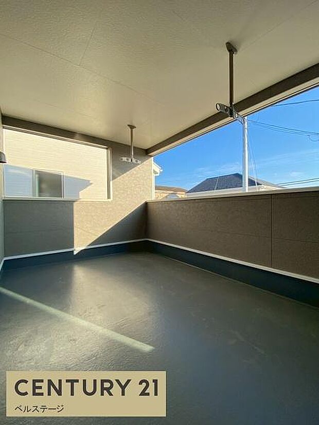 日当たり・通風良好なバルコニー！