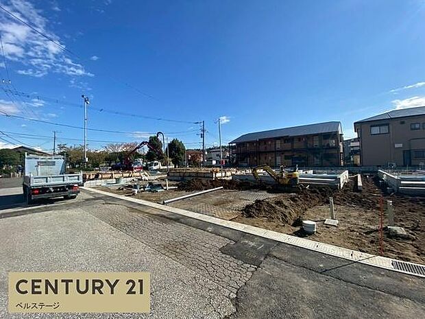 騒音の心配が少ない閑静な立地です!