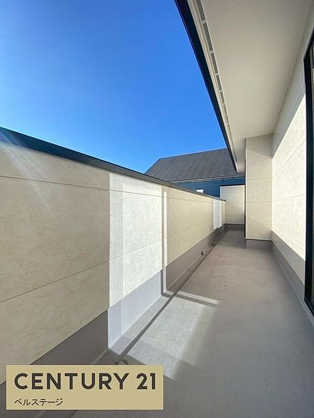 日当たり・通風良好なバルコニー!