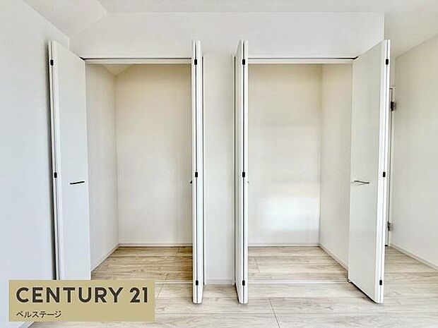 大容量の収納で安心!