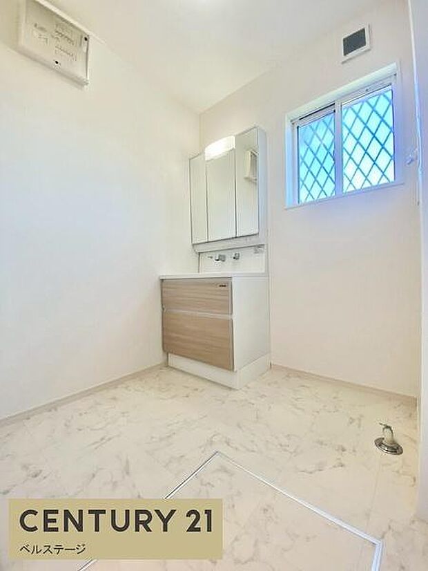 広々した清潔感のある洗面場!