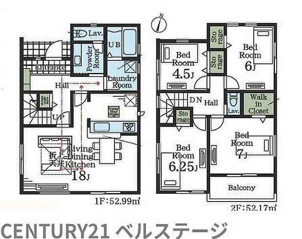 3号棟間取り図になります!