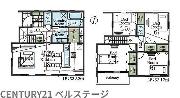 4号棟間取り図になります!