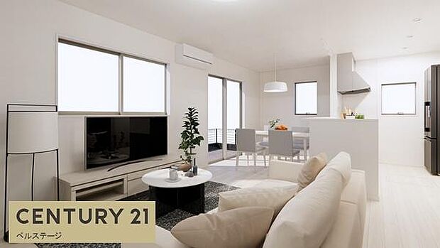 同仕様　心地よい風が通り抜けるリビング！