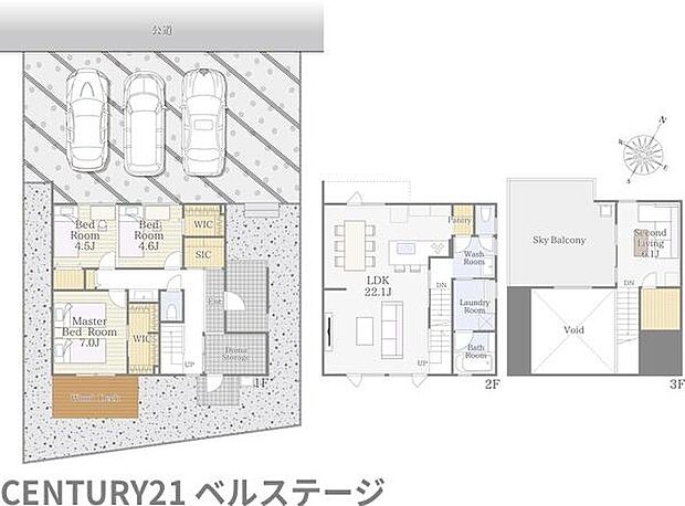 こだわりの設計でのびのび空間
